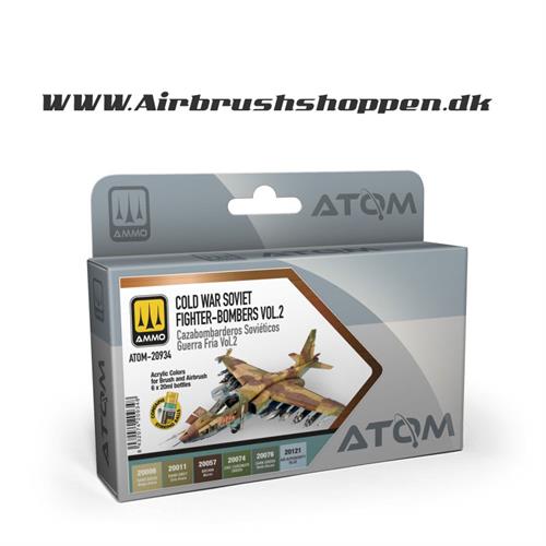 ATOM - 20934 - Cold War Soviet Fighter-Bombers Vol 2 Set 6 x 20ml